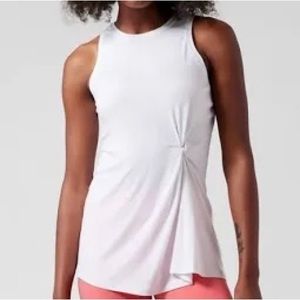NWT Athleta Radiate White Twist Tank Small